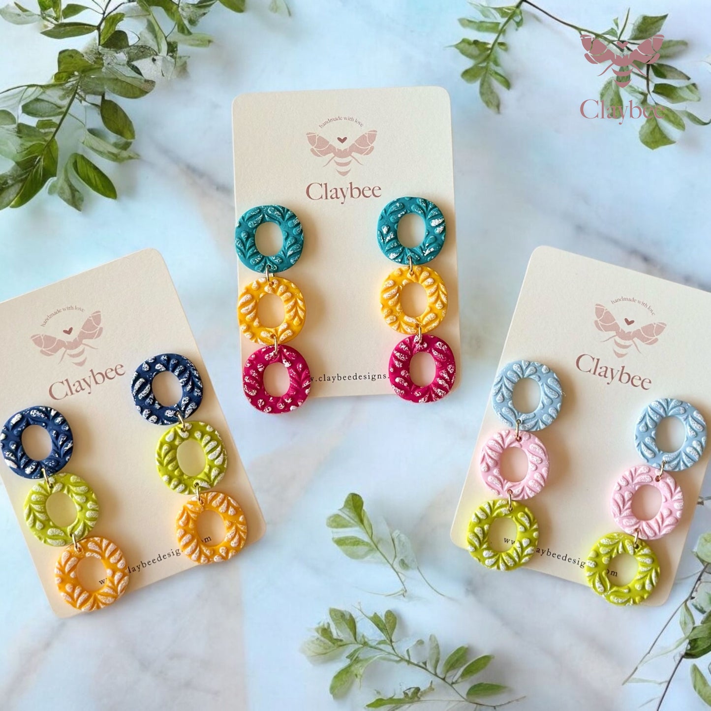 Spring Earrings| Colorful Earrings| Elegant Jewelry| Playful Earrings| Chic Earrings| Bridesmaid Gifts| Bridal Shower Gifts| Retro Earrings