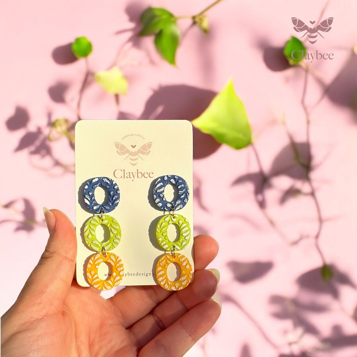Spring Earrings| Colorful Earrings| Elegant Jewelry| Playful Earrings| Chic Earrings| Bridesmaid Gifts| Bridal Shower Gifts| Retro Earrings